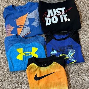 Under Armour Kids long sleeve - Blue and Orange